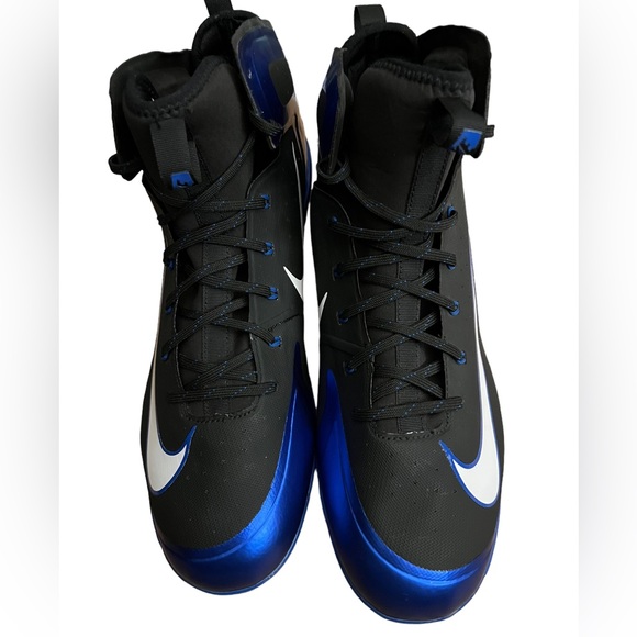 NWOT!  NIKE MAX AIR HURACHE METAL BASEBALL CLEATS- MEN SZ 15 - Picture 2 of 15